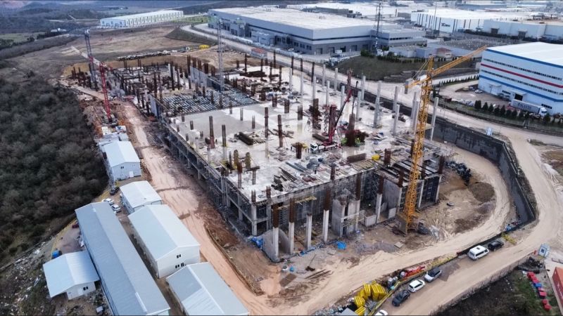 İntes İnşaat Depo Projesi