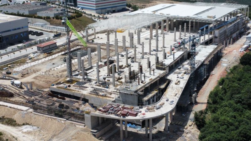 İntes İnşaat Depo Projesi