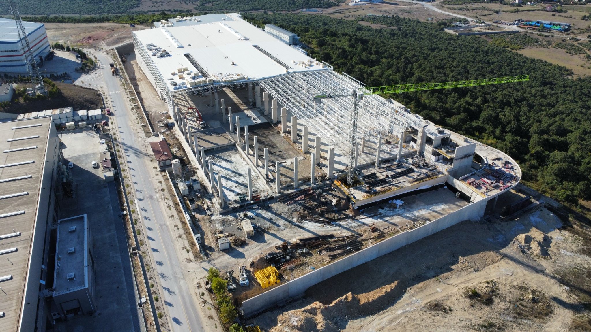 İntes İnşaat Depo Projesi